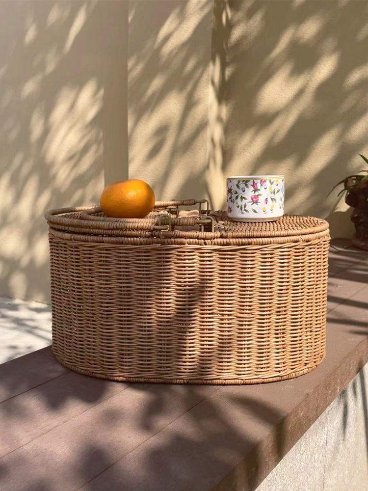 FenEr Wicker Camping Picnic Ba - огляд і ціна Food Storage Brands