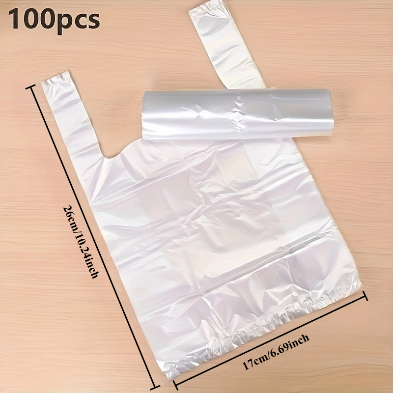100Pcs Mini Transparent Dispos - огляд і ціна Food Storage Plastic Bag