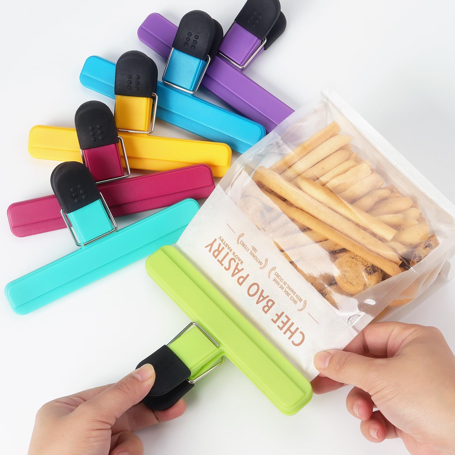 3-12PCS Multi Purpose Sealing  - огляд і ціна Food Storage Bags Reusable