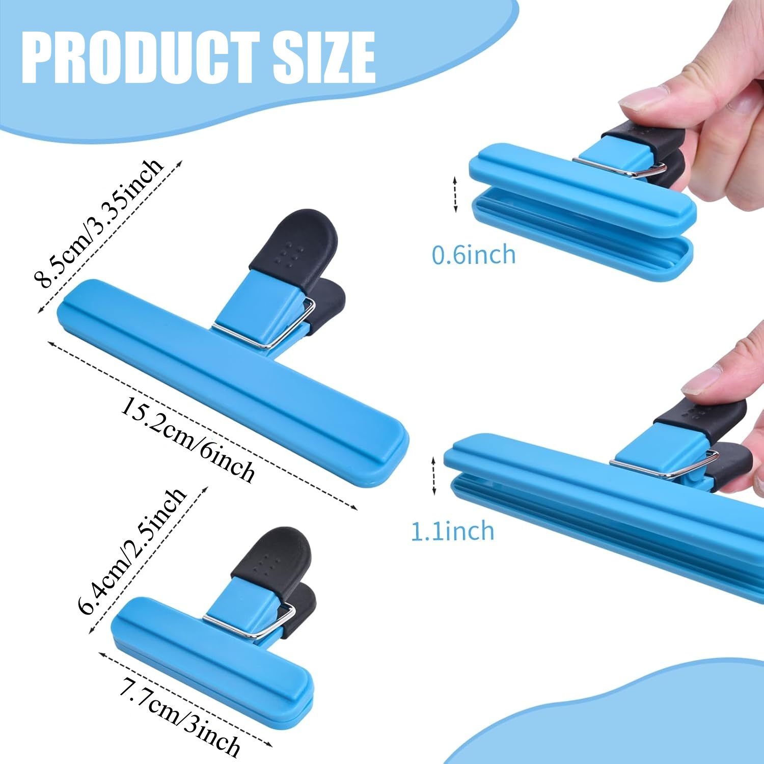 3-12PCS Multi Purpose Sealing  - огляд і ціна Food Storage Bags Reusable