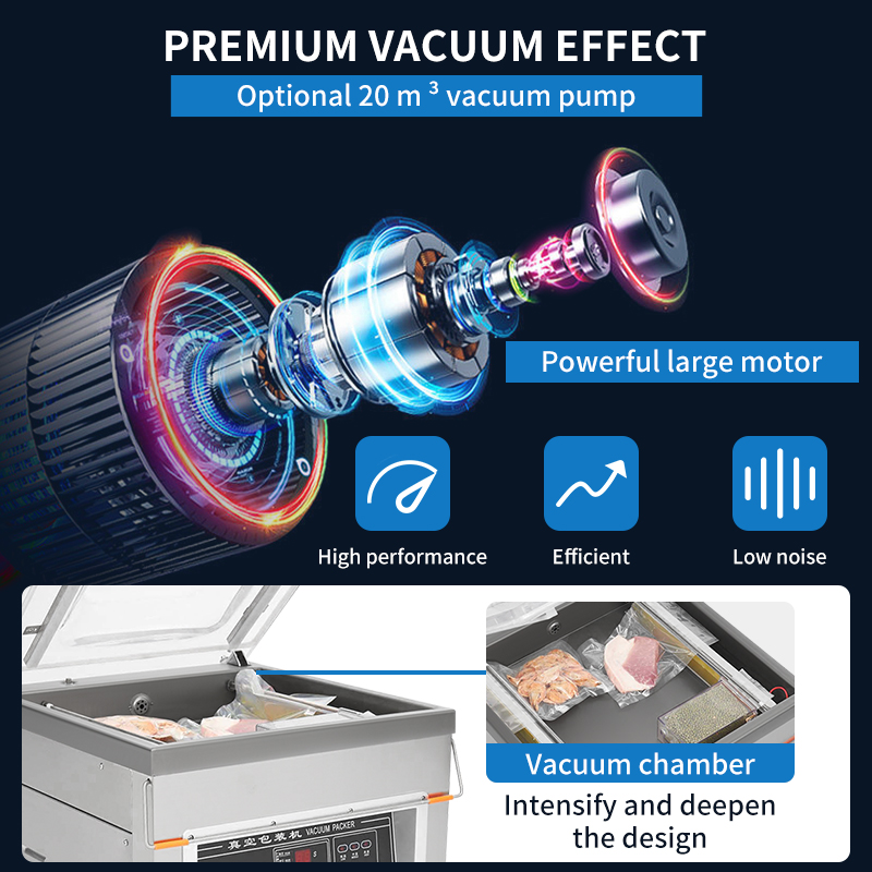 DZ-500  Vertical Single Chambe - огляд і ціна Vacuum Sealer Bag