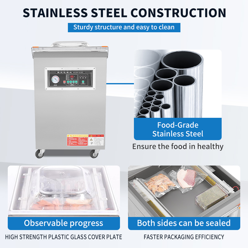 DZ-500  Vertical Single Chambe - огляд і ціна Vacuum Sealer Bag