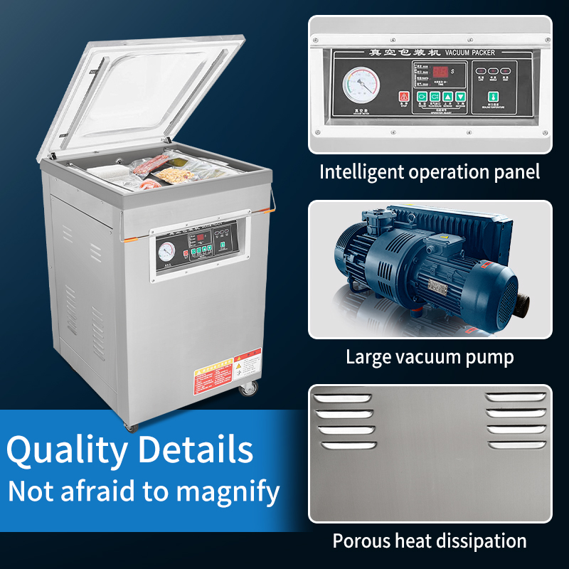 DZ-500  Vertical Single Chambe - огляд і ціна Vacuum Sealer Bag