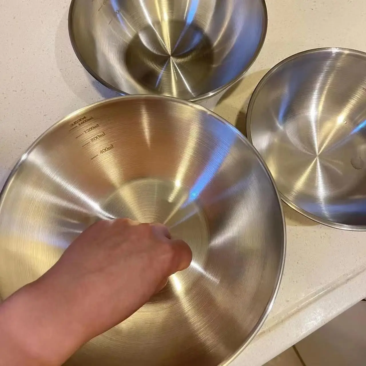 1-3 Stainless Steel Bowl Set w - огляд і ціна Food Storage And Preservation