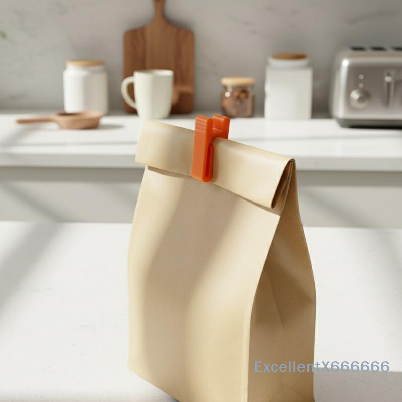 Kitchen Snack Bag Seal Clips A - огляд і ціна Food Storage Bags Reusable