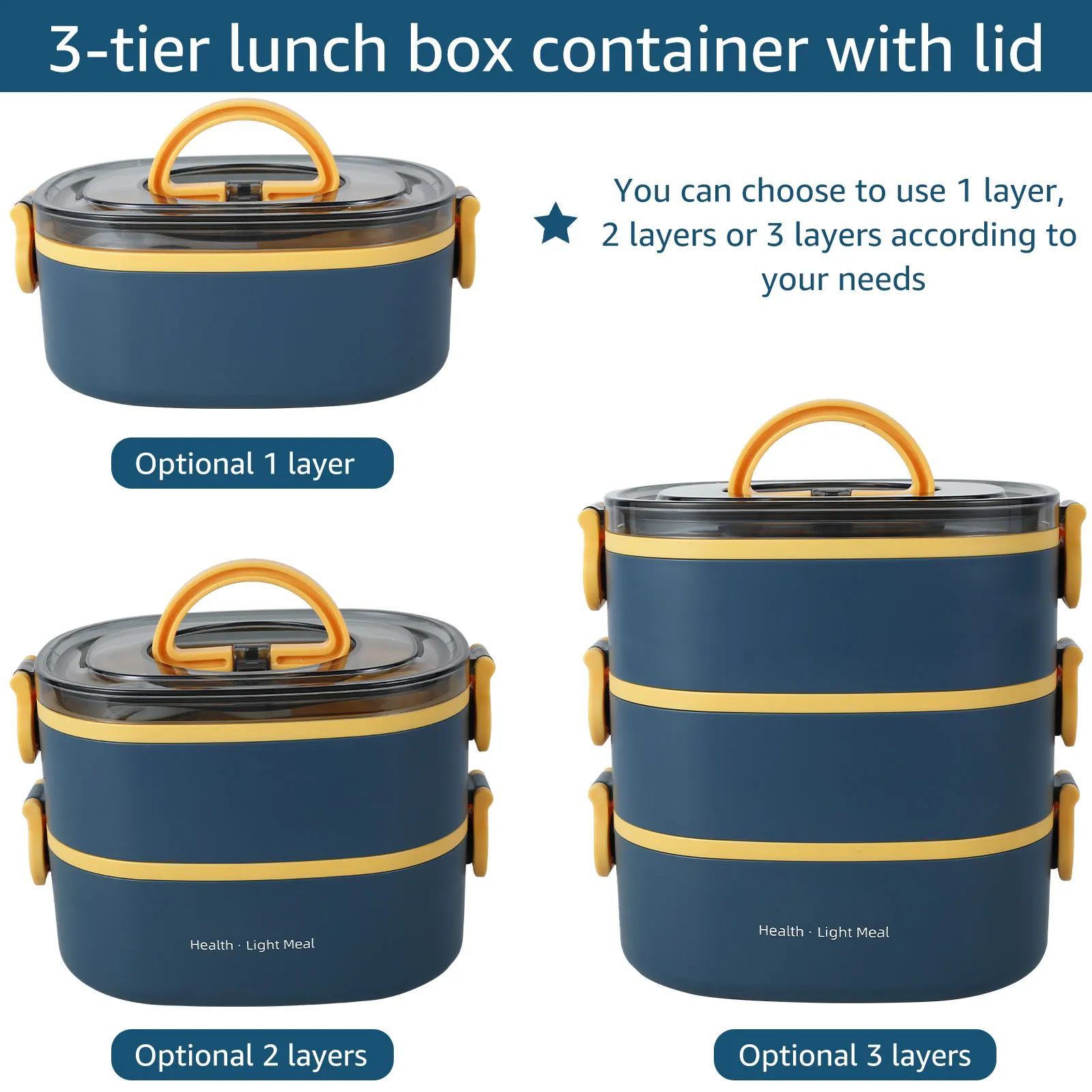 Portable adult lunch box 2000M - огляд і ціна Food Storage To Keep Warm