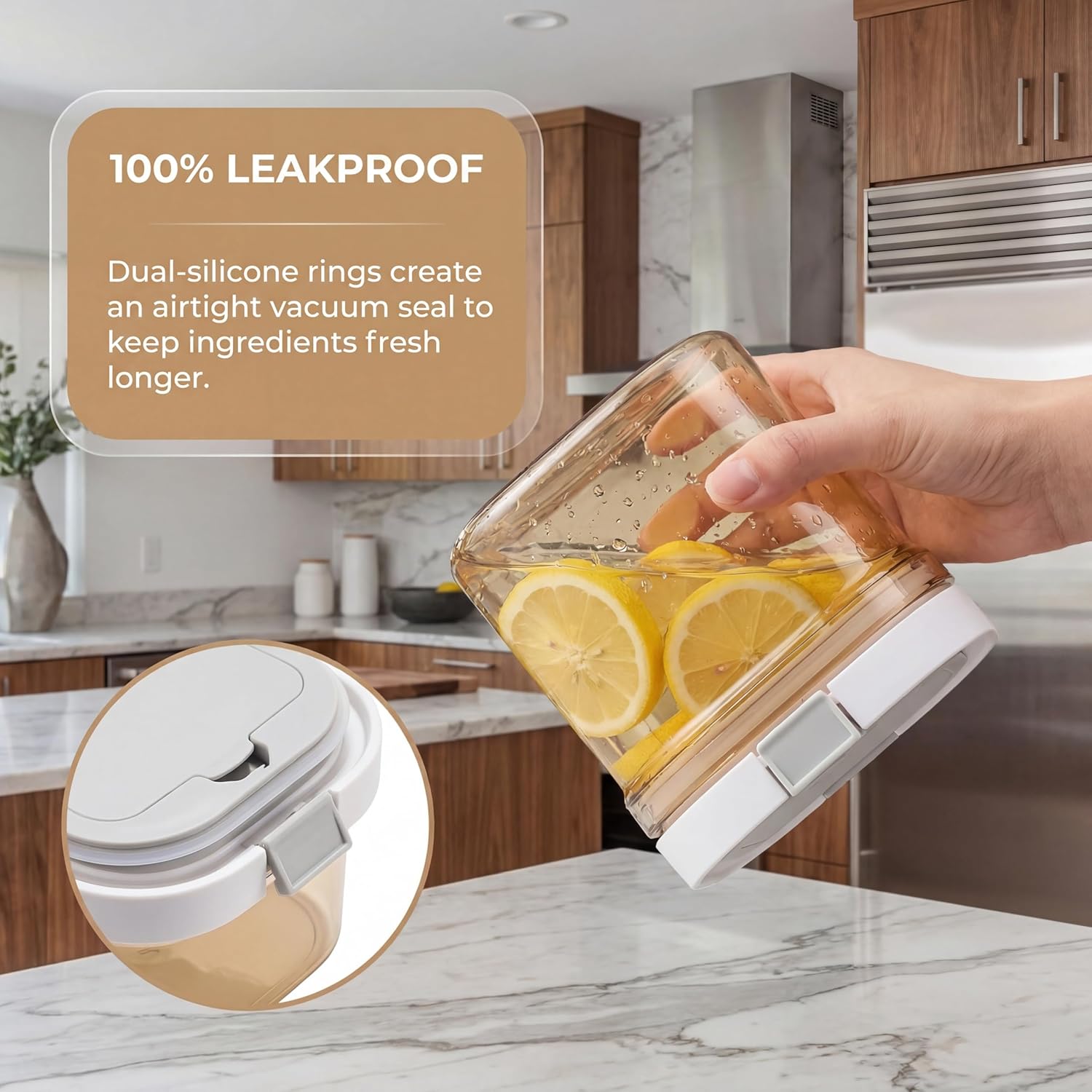 2pcs Coffee Canister with Scoo - огляд і ціна Food Storage Jars Airtight