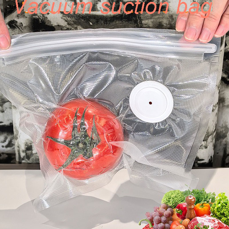 New Reusable Air Vacuum Storag - огляд і ціна Food Storage Bags Reusable