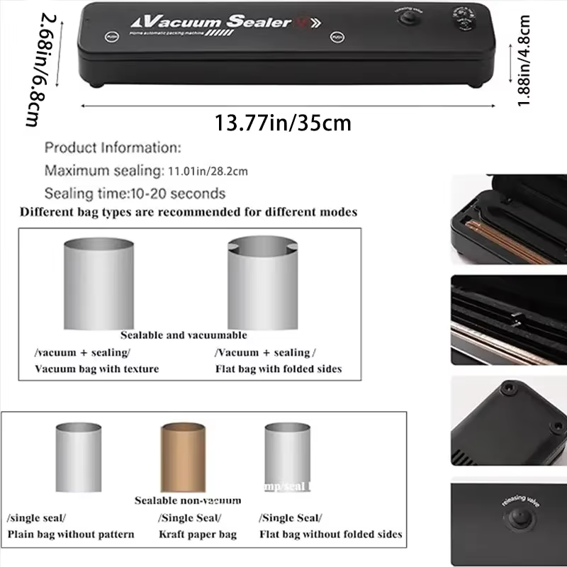 2026 High Quality Vacuum Seale - огляд і ціна Vacuum Sealer Bag