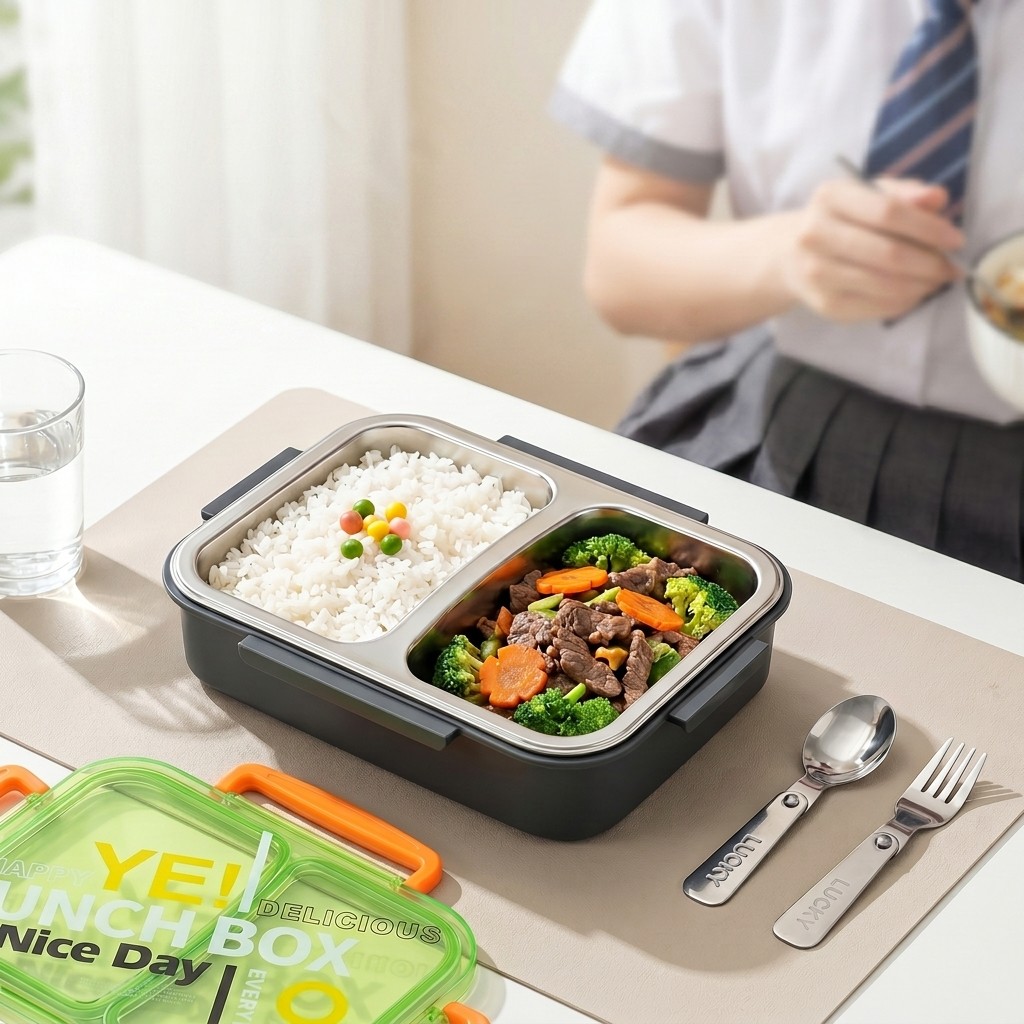 Microwavable 304 Stainless Ste - огляд і ціна Food Storage Prep Containers
