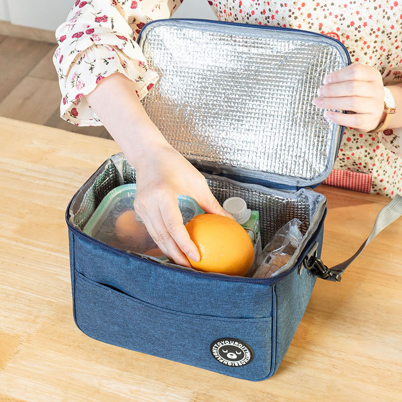 Square Insulated Lunch Bag Alu - огляд і ціна Food Storage To Keep Warm