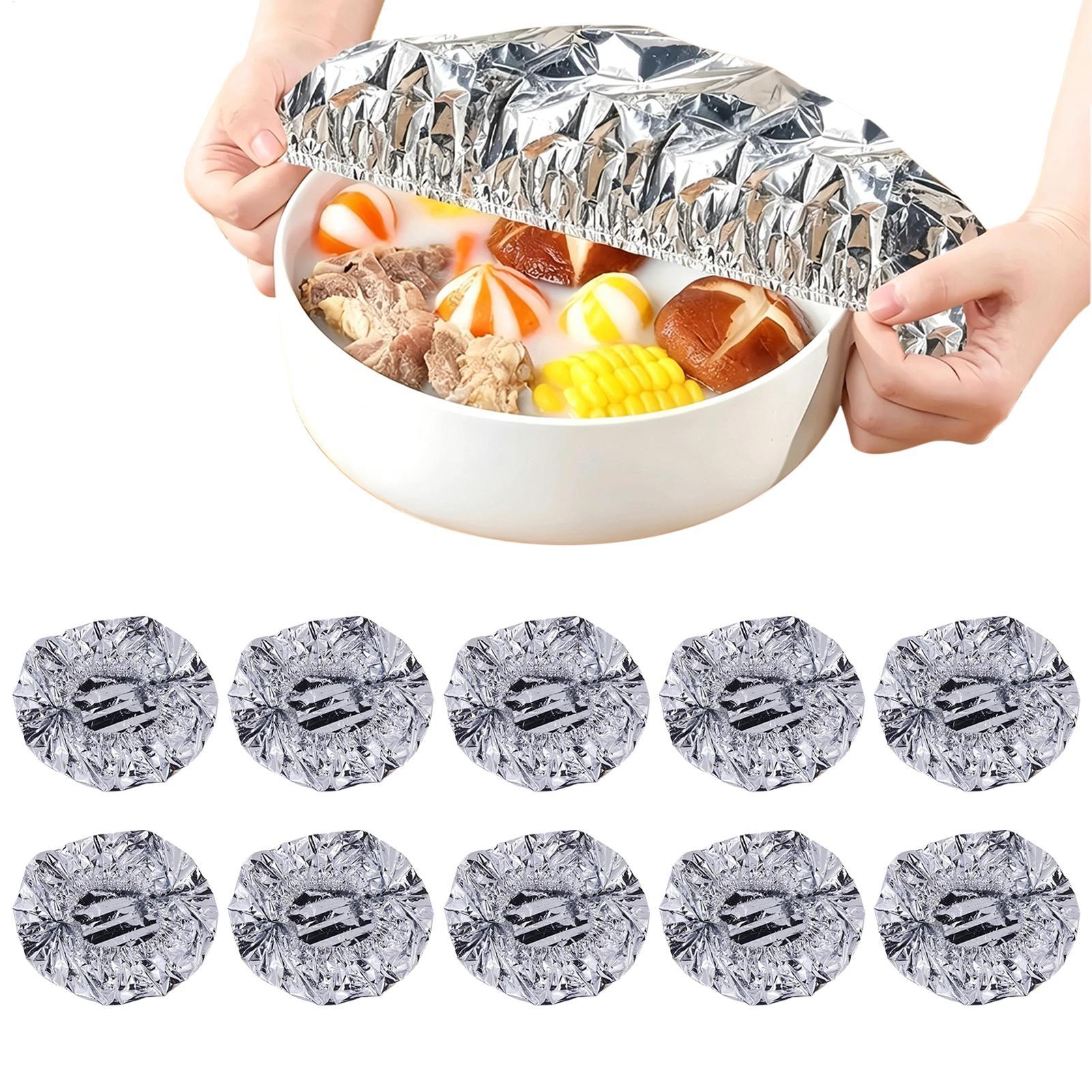 10pcs Repeatable Aluminum Foil - огляд і ціна Food Storage To Keep Warm