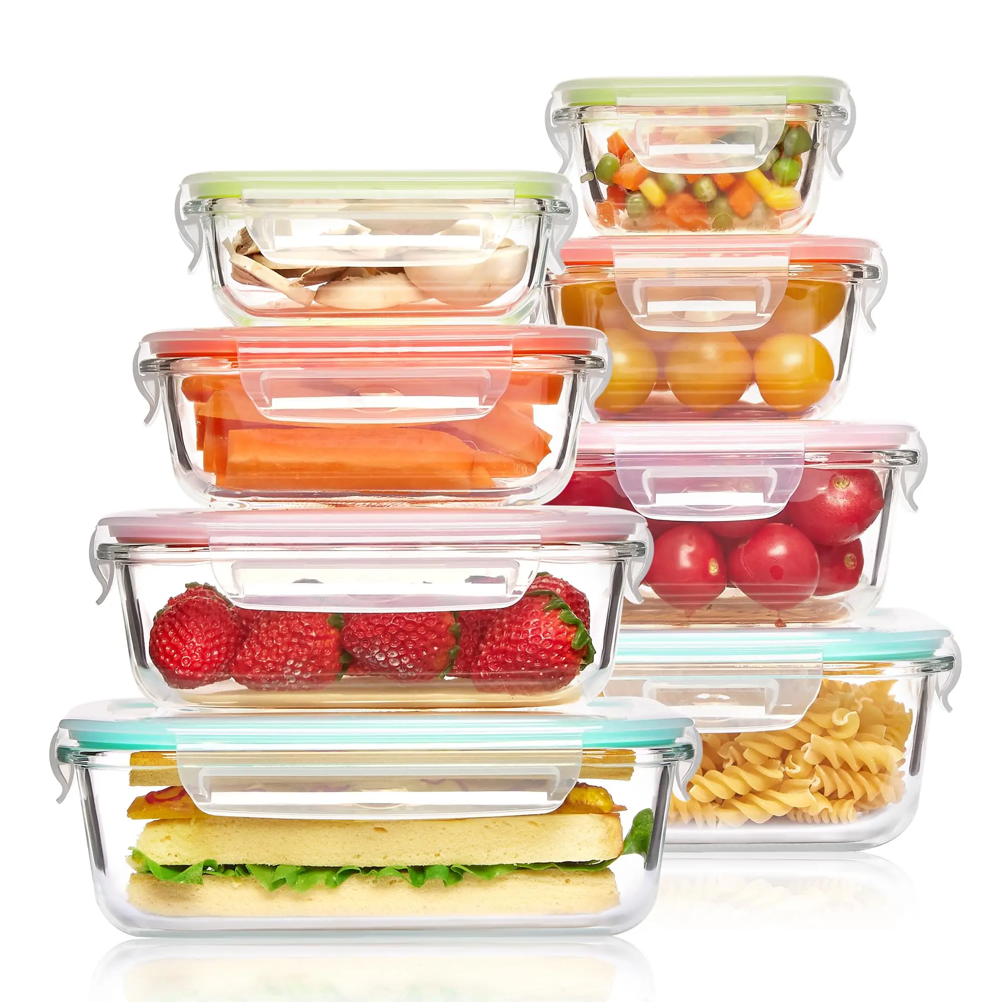 Glass Lunch Box Food Storage C - огляд і ціна Food Storage Prep Containers