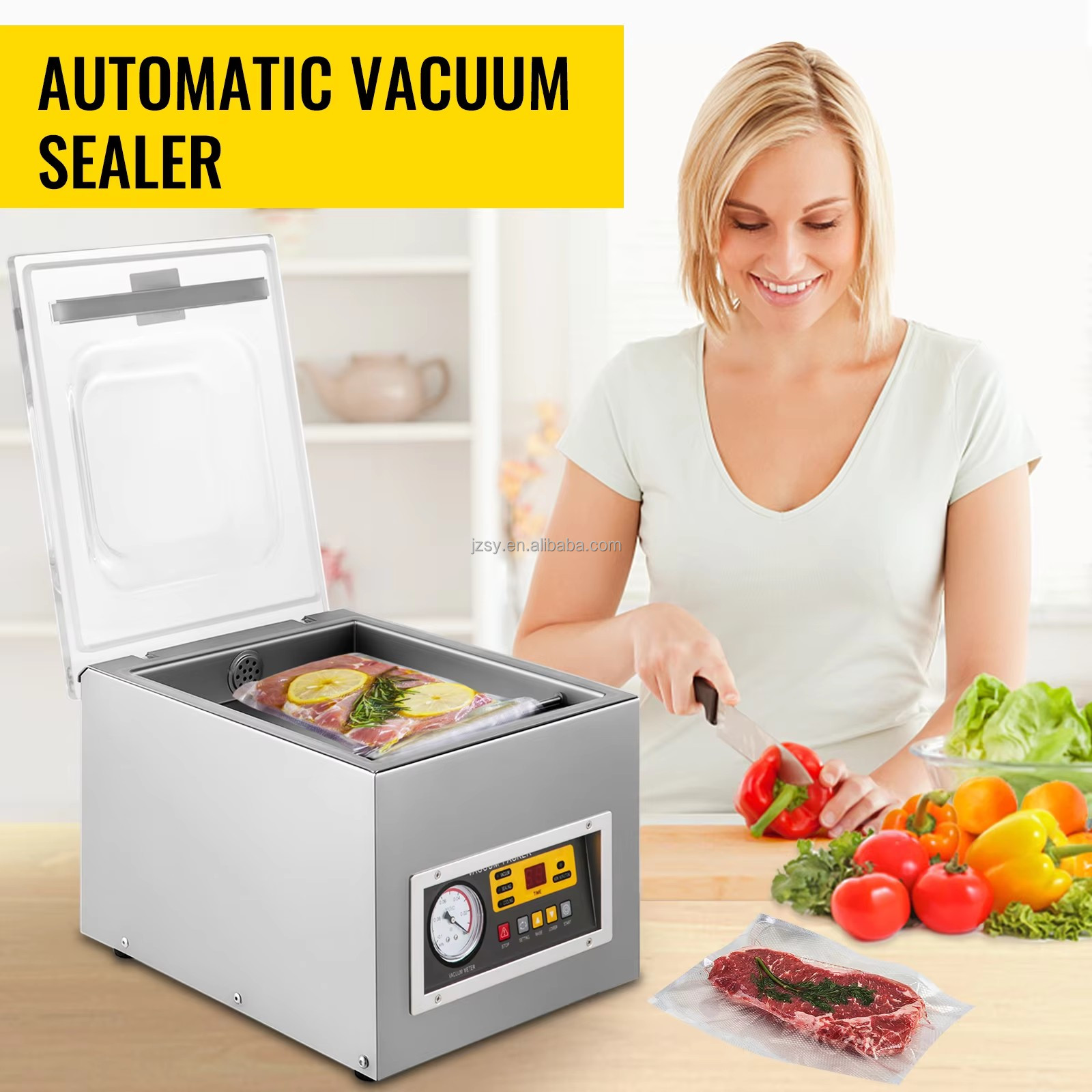 Vacuum Packing Machine Commerc - огляд і ціна Food Storage Plastic Bag