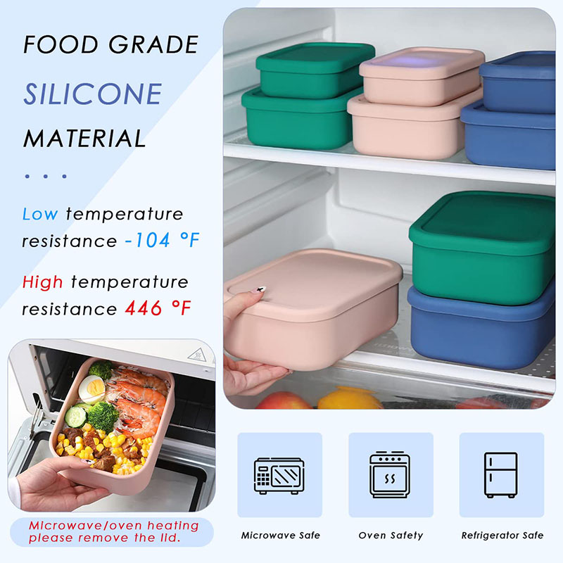 Leak-Resistant Bento Lunch Box - огляд і ціна Food Storage Prep Containers