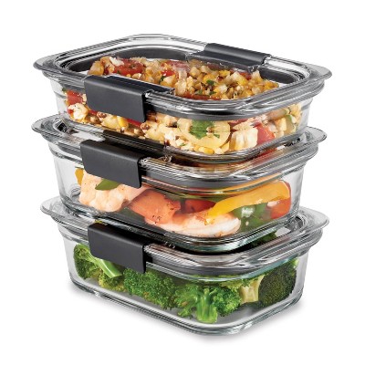 Rubbermaid 6pc (set of 3) Bril - огляд і ціна Food Storage Prep Containers