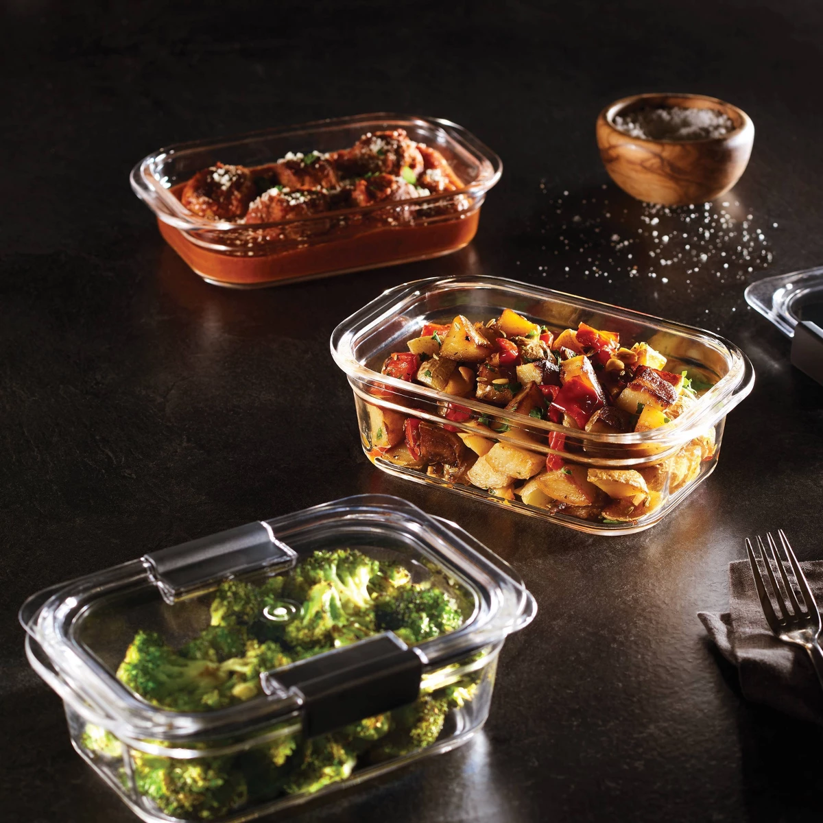 Rubbermaid 6pc (set of 3) Bril - огляд і ціна Food Storage Prep Containers