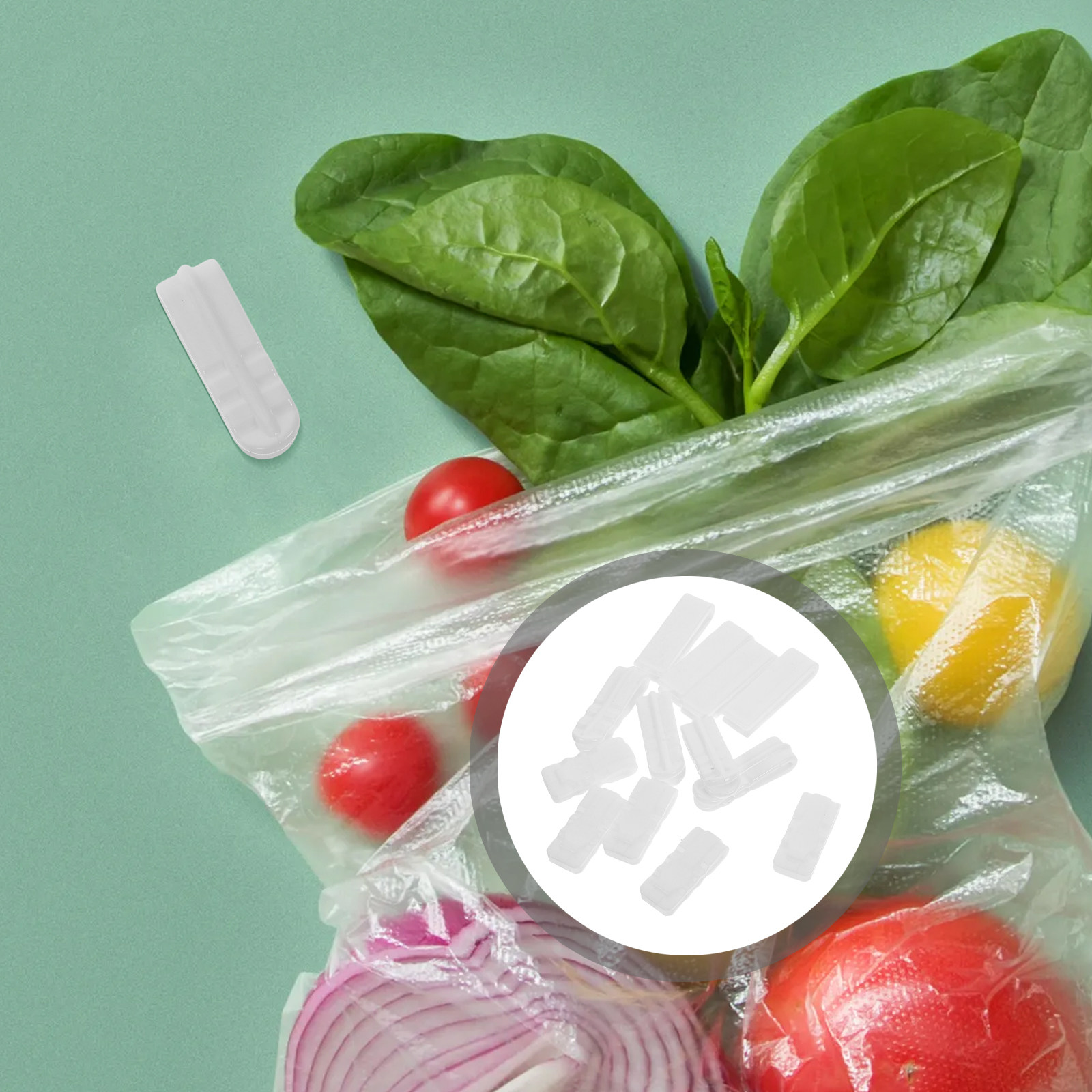 15Pcs Vacuum Bag Sealing Clips - огляд і ціна Food Storage Plastic Bag